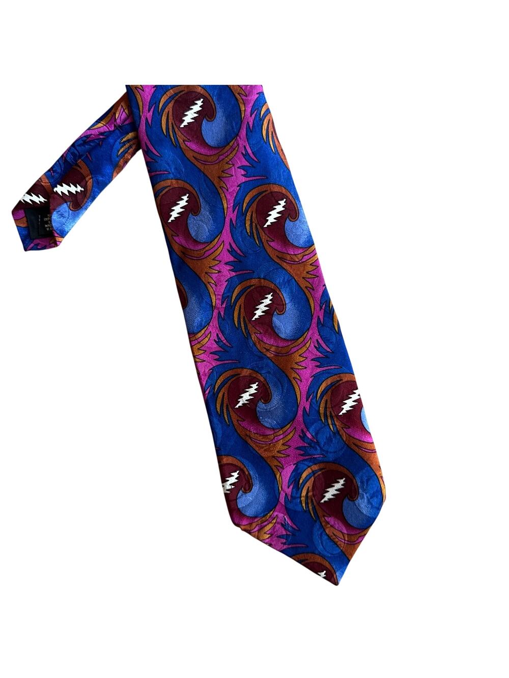 Grateful Dead Thirteen Points First Set Silk Tie